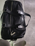 金利來(lái)旅行包男士運動(dòng)背包手拿包老花大容量多功能單肩包挎包時(shí)尚防潑水 黑色老花(手工制作) 14.5英寸 曬單實(shí)拍圖