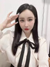 Jret法式甜美蝴蝶結(jié)襯衫女春秋2025新款翻領(lǐng)荷葉邊小眾雪紡衫長袖上衣 白色 M 建議[90-105斤] 曬單實(shí)拍圖