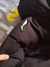 李寧火鍋羽絨服丨擋風(fēng)防潑水男款長羽絨服春季反光連帽外套 黑色(499男款)-2 2XL 曬單實(shí)拍圖