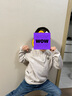 onmygame【糯糯家族】兒童長袖T恤秋款軟糯親膚男童女童打底衫 櫻花粉 【有拇指孔】 110 曬單實拍圖