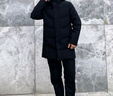 波司登（BOSIDENG）【反季】羽絨服鵝絨男款中長(zhǎng)款連帽新國(guó)標(biāo)90絨商場(chǎng)同款寬松外套 醉夢(mèng)藍(lán)5419 L 180/100A 曬單實(shí)拍圖