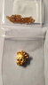 中國(guó)黃金（CHINA GOLD）足金3D硬金十二生肖蛇黃金吊墜送女友老婆七夕節(jié)情人節(jié)禮物 可愛(ài)鼠 約2.3g（贈(zèng)金色銀鏈） 曬單實(shí)拍圖