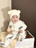 寧悠嬰兒外出服包腳春秋連體衣tinypeople嬰幼兒包腳連體衣春秋可愛(ài)時(shí) 長(zhǎng)頸鹿 66cm 均碼 曬單實(shí)拍圖