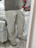 馬登工裝美式人字紋Easypants休閑褲cleanfit直筒多袋錐形長(cháng)褲子男秋 灰白色 M 曬單實(shí)拍圖