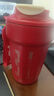 咖啡杯保溫杯316不銹鋼大容量男可樂(lè )女學(xué)生便攜隨行保冷冰水杯子 316不銹鋼咖啡杯-潮流紅色 曬單實(shí)拍圖