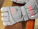 JCZS德國零下40度保暖手套冬季男士防風(fēng)抗寒防水滑雪加絨厚棉觸屏女 【男款】-深灰色 均碼 曬單實(shí)拍圖
