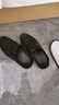 奧康官方男鞋 男士百搭商務(wù)休閑皮鞋時(shí)尚真皮舒適軟底男單鞋工作鞋 黑色1243321032 40 250mm 曬單實(shí)拍圖