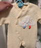 babylove嬰兒連體衣秋冬純棉可愛(ài)寶寶哈衣爬服新生兒夾棉保暖衣服秋冬裝 曬單實(shí)拍圖