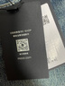 MO&Co.牛仔半身裙春秋廢土風(fēng)做舊破洞爛邊直筒開叉天絲摩安珂 牛仔藍(lán)色 S 160 曬單實(shí)拍圖