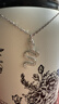 靈蛇形項鏈女s999足銀蛇年時(shí)尚個(gè)性小眾設計感生日禮物送女友 曬單實(shí)拍圖