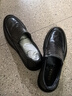 森達休閑皮鞋男牛皮保暖套腳復(fù)古休閑鞋JDZ12DM4 黑色 39 曬單實拍圖