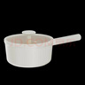 Jeetee吉特陶瓷不粘奶鍋寶寶嬰兒輔食專(zhuān)用早餐熱奶煮面不挑灶具小奶鍋 【凈PRUITY系列】奶鍋硅膠蓋 16cm 曬單實(shí)拍圖