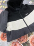 啄木鳥青少年秋冬羊羔絨加厚外套男初高中學(xué)生棉衣服大童搖粒絨連帽夾克 灰黑 XL 曬單實(shí)拍圖