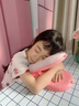 齊納月午睡枕小學(xué)生午睡神器兒童午休枕可調高趴睡枕趴趴枕可拆洗抱枕 粉小公主【可拆洗冰絲枕套】 含枕芯 四檔調高+可拆洗枕套 曬單實(shí)拍圖