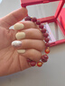 靈隱原礦純朱砂手串護身符真品朱砂手鏈2026本命年馬年男女士太歲手鏈 【生肖馬】兼顧三合六合 8mm千年古寺祈福紫金砂（適合14-16cm手腕女性） 曬單實(shí)拍圖