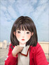 棉致2025春秋新款衛(wèi)衣連帽開衫女百搭風(fēng)寬松針織衫拉鏈衛(wèi)衣女 紅色 M _適合95-110斤 曬單實(shí)拍圖