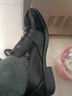 SUSTYLE奢侈高端品牌高檔商務(wù)休閑皮鞋男新款真牛皮通勤正裝鞋子男德比鞋 黑色 40 曬單實(shí)拍圖