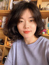 瑞貝卡（Rebecca）假發(fā)女全真人發(fā)三七分劉海短卷發(fā)全頭套復古港風(fēng)整頂假發(fā)頭套 香檳棕色 短發(fā) 25cm 港風(fēng)短卷發(fā) 曬單實(shí)拍圖