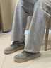 Jeep吉普男鞋春夏新品英倫風(fēng)透氣工裝鞋男低幫時(shí)尚防滑戶外休閑板鞋男 鋼灰（皮鞋碼） 41 曬單實(shí)拍圖