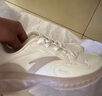 安踏星云丨運動(dòng)鞋女鞋秋季網(wǎng)面跑步鞋減震軟底透氣休閑旅游鞋女 【星云革面】象牙白/藕灰-6 38 (女) 曬單實(shí)拍圖