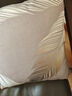 萬(wàn)燊簡(jiǎn)約現代抱枕輕奢羽毛軟裝沙發(fā)靠墊臥室飄窗樣版房高檔靠包大靠背 F款 40X40cm(枕套加枕芯） 曬單實(shí)拍圖