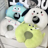 維諾亞u型枕護(hù)頸枕可愛護(hù)脖頸枕旅行枕脖子靠枕辦公室學(xué)生睡覺便攜u形枕 臉紅小狗-U型枕 曬單實(shí)拍圖