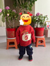 巴厘小豬（BALIPIG）男童褲子秋冬款嬰幼兒長褲兒童加絨加厚保暖褲運動衛(wèi)褲寶寶休閑褲 溫暖抱抱絨淺寶藍(lán) 90 cm 曬單實拍圖