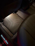 清弗適用于奔馳汽車腳墊E300L GLC260 C260 C200L E260S450GLE450包圍 【雙層配皮毯】咖啡棕 曬單實拍圖