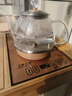 王牌名典 全自動(dòng)上水電熱水壺【底部上水 37*20cm】茶臺燒水壺功夫茶具套裝電磁爐茶壺恒溫煮茶器煮水壺 1L 款660金色玻璃+C02 曬單實(shí)拍圖