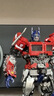 脘錸超越版變形金剛積木機器人拼裝可動(dòng)男孩玩具擎天柱大黃蜂積木人偶 超越版【擎天戰神】附贈特效底座 曬單實(shí)拍圖