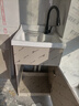 莎琳達 蜂窩鋁陽(yáng)臺洗衣水池水槽一體洗衣柜超深陶瓷洗衣盆組合 71x53cm超深陶瓷盆 曬單實(shí)拍圖