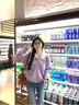 憶思減紫色小香風(fēng)翻領(lǐng)針織開衫外套女2025春季短款洋氣慵懶毛衣上衣網(wǎng)紅 紫色 M 建議80-95斤 曬單實(shí)拍圖