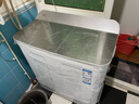 海爾（Haier）半自動(dòng)洗衣機雙桶雙缸10KG大容量家用雙動(dòng)力雙電機老式波輪單脫水強力去污 以舊換新 【新品158S】10KG強力去污+動(dòng)平衡脫水 曬單實(shí)拍圖