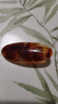莎拉迪爾（saradear）Fever博主同款橢圓小號(hào)發(fā)夾韓國(guó)France法式邊夾復(fù)古劉海夾鴨嘴夾 琥珀棕 曬單實(shí)拍圖