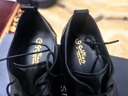 金利來（goldlion）男鞋男士正裝鞋時尚個性皮鞋輕質(zhì)耐磨德比鞋G515410298AAA黑色43 曬單實拍圖