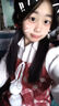 月半晴（YUEBANQING）學(xué)院風(fēng)假兩件拼接毛呢連衣裙女春冬收腰顯瘦紅色格子新年穿搭裙子 羊羔毛外套+短款連衣裙【兩件套 M 建議【100-110斤】 曬單實拍圖