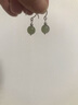 矚目925銀和田玉耳環(huán)女原創(chuàng  )百搭氣質(zhì)高級設計和田玉耳鉤耳飾生日禮物 和田玉銀珠耳環(huán) 曬單實(shí)拍圖