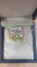 可玉可求黃金金鑲玉水滴吊墜 足金鑲嵌和田羊脂白玉吊墜 女款精致鎖骨鏈 款二 M10287z 曬單實拍圖