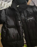 左西童裝男童羽絨服冬裝2025新款兒童三防銀離子蓄熱保暖面包服潮 黑色【三防銀離子蓄熱】 130 cm【充絨量：122g】 曬單實(shí)拍圖