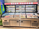 格菱三溫三控六階梯燒烤展示柜商用酒店飯店涼菜品點(diǎn)菜柜串串冷藏冷凍保鮮柜 2.5米三溫六階梯【可免費(fèi)設(shè)計(jì)燈箱*燒烤點(diǎn)菜】 曬單實(shí)拍圖