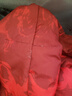 G.DUCKKIDS品牌童裝男童扎染羽絨服兒童加厚保暖年服男孩冬裝中大童過(guò)年衣服 紅色 140 曬單實(shí)拍圖