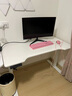 普格瑞司U8pink電動(dòng)升降桌粉色電腦桌書(shū)桌白色女生書(shū)桌電競桌升降工作臺 標準款【奶白色+集線(xiàn)盒】 1.2M*0.65M桌板（0甲醛/厚25mm） 曬單實(shí)拍圖