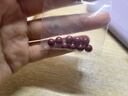 彩荷天然朱砂散護(hù)身符珠子手鏈配飾紫金砂單珠帝王砂圓珠七夕禮物 【紫金砂】6mm【10顆體驗(yàn)價(jià)】 曬單實(shí)拍圖