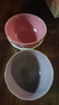顧瓷陶瓷碗色釉家用吃飯碗甜品碗釉下彩高級碗具創(chuàng)意ins情侶學(xué)生套裝 【4個色混搭】四色各一 1英寸 1件 曬單實拍圖