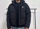 Champion【王俊凱同款】冠軍潮牌情侶羽絨服2024秋冬新款連帽加厚外套 米白色 L 曬單實拍圖