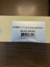 阿音hdmi2.1分配器音頻分離一進(jìn)二出8K一拖二雙屏同顯光纖ps5筆記本電腦機(jī)頂盒顯示器 黑色HD382 官方標(biāo)配 曬單實(shí)拍圖