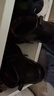 奧康棉鞋加絨保暖棉皮鞋男真皮冬季商務(wù)休閑男鞋頭層牛皮防滑高幫棉鞋 黑色105011009JL 加絨 42 曬單實(shí)拍圖