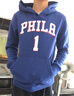 NBA6人隊(duì)哈登連帽衫運(yùn)動(dòng)休閑衛(wèi)衣青少年長(zhǎng)袖上衣春秋外套NBA-Kids 暗藍(lán)色 L 曬單實(shí)拍圖