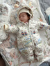 哈尼天空龍年嬰兒羽絨服秋冬外出服冬季嬰幼兒羽絨連體衣寶寶保暖冬裝 龍龍云 66 曬單實(shí)拍圖