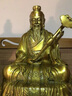春錦秋鯉黃銅太上老君神像道家供奉三清道祖銅像擺件祖師靈寶元始天尊大號 10號三清道祖一套-帶背光 曬單實拍圖